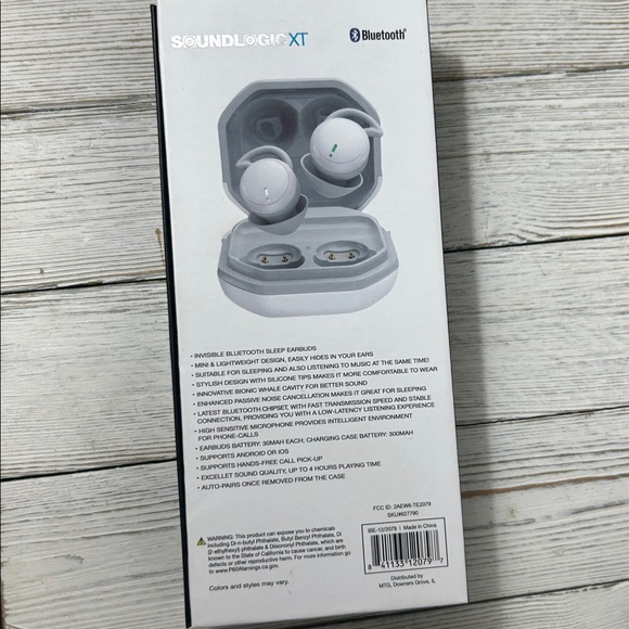 SoundLogic XT Invisible Bluetooth Earbuds - Picture 3 of 6